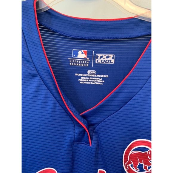 MLB Chicago Cubs COOLING Shirt Baseball women or juniors COMFY TX3 Cool - Picture 5 of 7